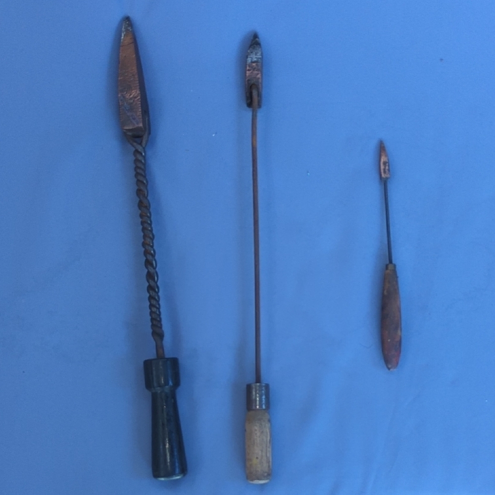 Antique Copper Soldering Irons